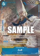 Zeff OP03-047 V2 - Character Blu Alternate Art - Near Mint - Pillars of Strenght - Carta One Piece Card Game