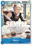 Merry OP03-052 - Character Blu Common - Near Mint - Pillars of Strenght - Carta One Piece Card Game