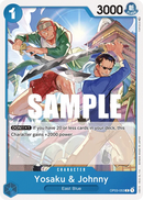 Yosaku & Johnny OP03-053 - Character Blu Common - Near Mint - Pillars of Strenght - Carta One Piece Card Game
