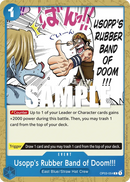 Usopp's Rubber Band of Doom!!! OP03-054 - Event Blu Common - Near Mint - Pillars of Strenght - Carta One Piece Card Game