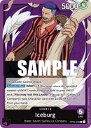 Iceburg OP03-058 V1 - Leader Viola - Near Mint - Pillars of Strenght - Carta One Piece Card Game