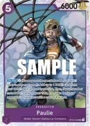 Paulie OP03-066 V1 - Character Viola Super Rare - Near Mint - Pillars of Strenght - Carta One Piece Card Game