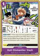 Hull Dismantler Slash OP03-073 - Event Viola Common - Near Mint - Pillars of Strenght - Carta One Piece Card Game