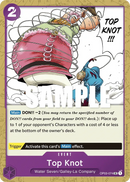 Top Knot OP03-074 - Event Viola Uncommon - Near Mint - Pillars of Strenght - Carta One Piece Card Game