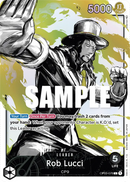 Rob Lucci OP03-076 V2 - Leader Nero Alternate Art - Near Mint - Pillars of Strenght - Carta One Piece Card Game