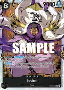 Issho OP03-078 V1 - Character Nero Super Rare - Near Mint - Pillars of Strenght - Carta One Piece Card Game