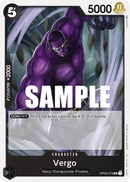 Vergo OP03-079 - Character Nero Uncommon - Near Mint - Pillars of Strenght - Carta One Piece Card Game