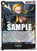 Kalifa OP03-081 V1 - Character Nero Rare - Near Mint - Pillars of Strenght - Carta One Piece Card Game