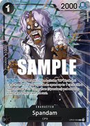 Spandam OP03-086 V2 - Character Nero Alternate Art - Near Mint - Pillars of Strenght - Carta One Piece Card Game