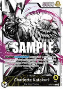 Charlotte Katakuri OP03-099 V2 - Leader Giallo Alternate Art - Near Mint - Pillars of Strenght - Carta One Piece Card Game