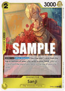 Sanji OP03-102 - Character Giallo Rare - Near Mint - Pillars of Strenght - Carta One Piece Card Game