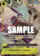 Charlotte Cracker OP03-108 V2 - Character Giallo Alternate Art - Near Mint - Pillars of Strenght - Carta One Piece Card Game