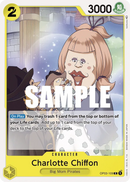 Charlotte Chiffon OP03-109 - Character Giallo Common - Near Mint - Pillars of Strenght - Carta One Piece Card Game