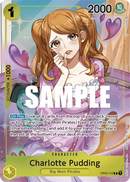 Charlotte Pudding OP03-112 V2 - Character Giallo Alternate Art - Near Mint - Pillars of Strenght - Carta One Piece Card Game