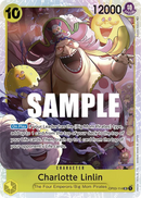 Charlotte Linlin OP03-114 V1 - Character Giallo Super Rare - Near Mint - Pillars of Strenght - Carta One Piece Card Game