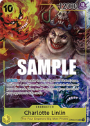 Charlotte Linlin OP03-114 V2 - Character Giallo Alternate Art - Near Mint - Pillars of Strenght - Carta One Piece Card Game