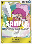 Streusen OP03-115 - Character Giallo Rare - Near Mint - Pillars of Strenght - Carta One Piece Card Game