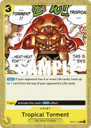 Tropical Torment OP03-120 - Event Giallo Common - Near Mint - Pillars of Strenght - Carta One Piece Card Game