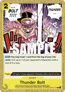 Thunder Bolt OP03-121 - Event Giallo Common - Near Mint - Pillars of Strenght - Carta One Piece Card Game