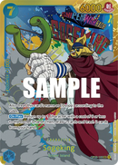 Sogeking OP03-122 V1 - Character Blu Secret Rare - Near Mint - Pillars of Strenght - Carta One Piece Card Game