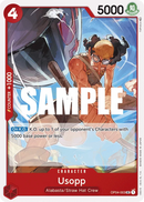 Usopp OP04-003 - Character Rosso Uncommon - Near Mint - Kingdoms of Intrigue - Carta One Piece Card Game