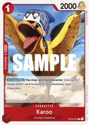 Karoo OP04-004 - Character Rosso Common - Near Mint - Kingdoms of Intrigue - Carta One Piece Card Game