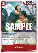 Chaka OP04-008 - Character Rosso Rare - Near Mint - Kingdoms of Intrigue - Carta One Piece Card Game