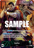 Issho OP04-020 V2 - Leader Verde/Viola Alternate Art - Near Mint - Kingdoms of Intrigue - Carta One Piece Card Game