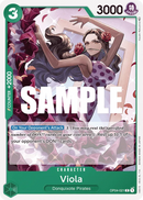 Viola OP04-021 - Character Verde Common - Near Mint - Kingdoms of Intrigue - Carta One Piece Card Game