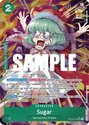 Sugar OP04-024 V2 - Character Verde Alternate Art - Near Mint - Kingdoms of Intrigue - Carta One Piece Card Game