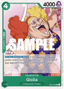Giolla OP04-025 - Character Verde Common - Near Mint - Kingdoms of Intrigue - Carta One Piece Card Game