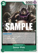 Senor Pink OP04-026 - Character Verde Rare - Near Mint - Kingdoms of Intrigue - Carta One Piece Card Game