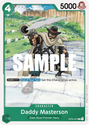 Daddy Masterson OP04-027 - Character Verde Common - Near Mint - Kingdoms of Intrigue - Carta One Piece Card Game
