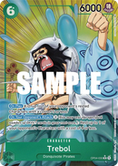 Trebol OP04-030 V2 - Character Verde Alternate Art - Near Mint - Kingdoms of Intrigue - Carta One Piece Card Game