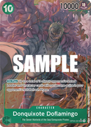 Donquixote Doflamingo OP04-031 V2 - Character Verde Alternate Art - Near Mint - Kingdoms of Intrigue - Carta One Piece Card Game