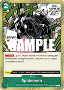 Spiderweb OP04-035 - Event Verde Rare - Near Mint - Kingdoms of Intrigue - Carta One Piece Card Game