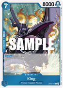 King OP04-045 - Character Blu Rare - Near Mint - Kingdoms of Intrigue - Carta One Piece Card Game