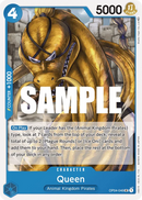 Queen OP04-046 - Character Blu Uncommon - Near Mint - Kingdoms of Intrigue - Carta One Piece Card Game