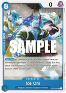 Ice Oni OP04-047 - Character Blu Common - Near Mint - Kingdoms of Intrigue - Carta One Piece Card Game