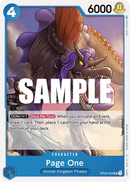 Page One OP04-053 - Character Blu Uncommon - Near Mint - Kingdoms of Intrigue - Carta One Piece Card Game