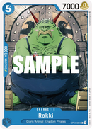 Rokki OP04-054 - Character Blu Common - Near Mint - Kingdoms of Intrigue - Carta One Piece Card Game