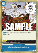 Gum-Gum Red Roc OP04-056 - Event Blu Rare - Near Mint - Kingdoms of Intrigue - Carta One Piece Card Game