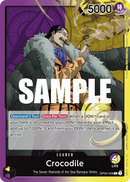 Crocodile OP04-058 V1 - Leader Viola/Blu - Near Mint - Kingdoms of Intrigue - Carta One Piece Card Game