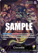 Crocodile OP04-058 V2 - Leader Viola/Blu Alternate Art - Near Mint - Kingdoms of Intrigue - Carta One Piece Card Game