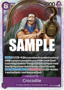 Crocodile OP04-060 V1 - Character Viola Super Rare - Near Mint - Kingdoms of Intrigue - Carta One Piece Card Game