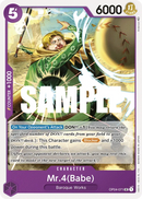 Mr.4(Babe) OP04-071 - Character Viola Uncommon - Near Mint - Kingdoms of Intrigue - Carta One Piece Card Game