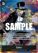 Sabo OP04-083 V3 - Character Nero Manga Rare - Near Mint - Kingdoms of Intrigue - Carta One Piece Card Game