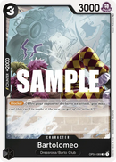 Bartolomeo OP04-089 - Character Nero Rare - Near Mint - Kingdoms of Intrigue - Carta One Piece Card Game