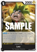 Leo OP04-091 - Character Nero Uncommon - Near Mint - Kingdoms of Intrigue - Carta One Piece Card Game