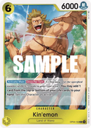 Kin'emon OP04-102 - Character Giallo Rare - Near Mint - Kingdoms of Intrigue - Carta One Piece Card Game